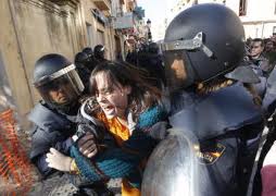 Multas a manifestantes Primavera Valenciana