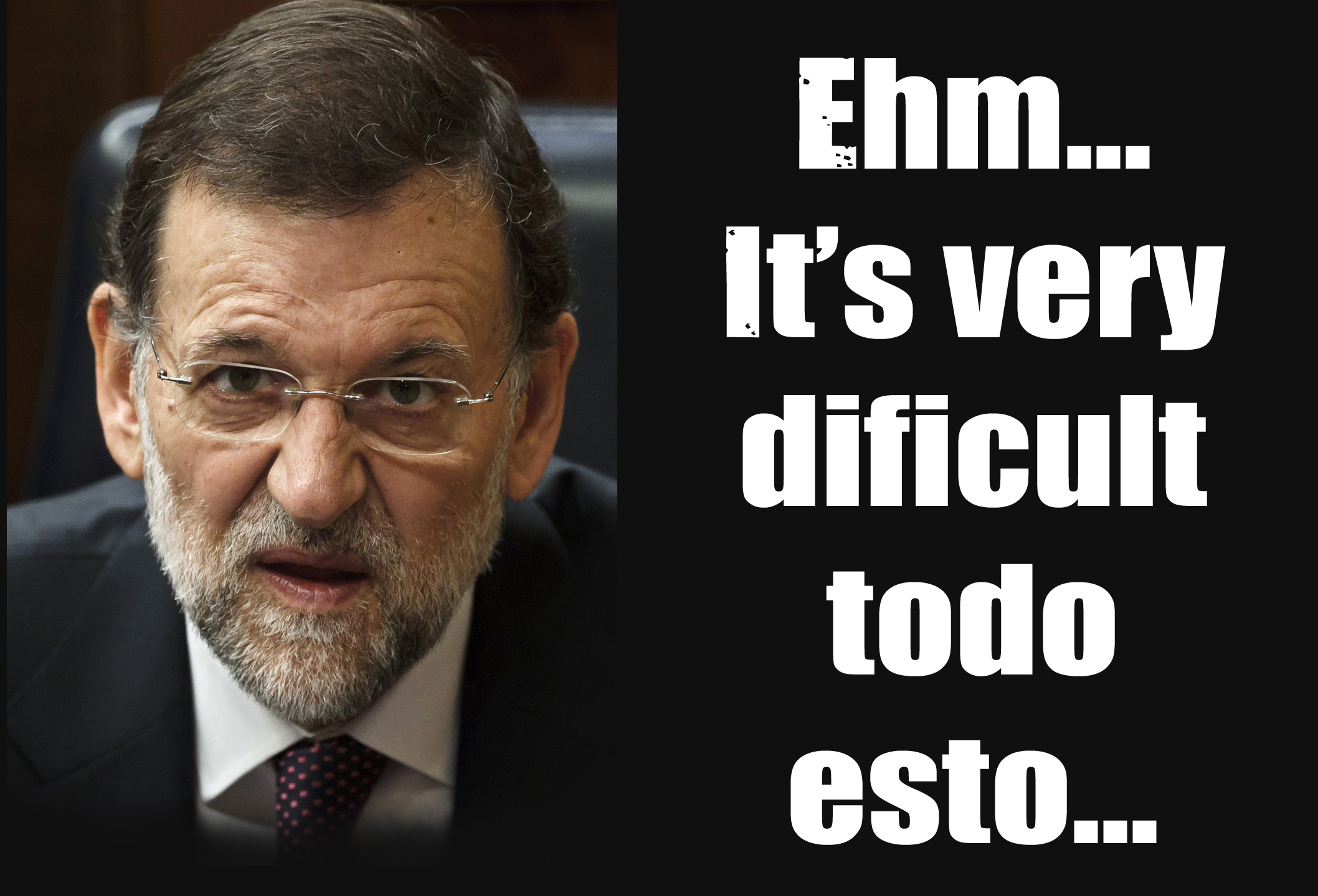 Rajoy rechaza un curso de inglés porque no está "en condiciones" de aceptarlo