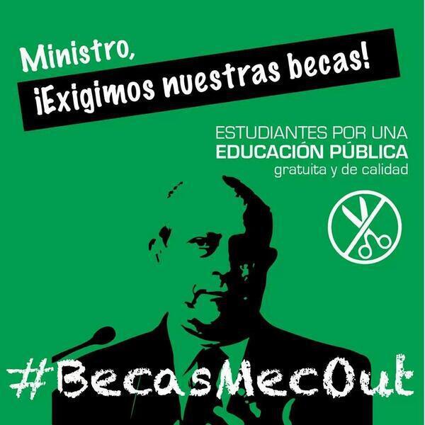 Las becas no se pagan y el curso se acaba mientras Wert calla