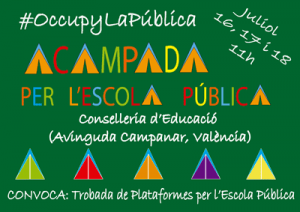 Acampada_Conselleria